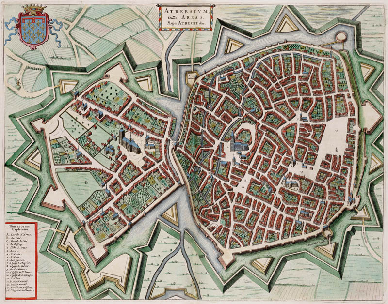 Arras 1649 Blaeu